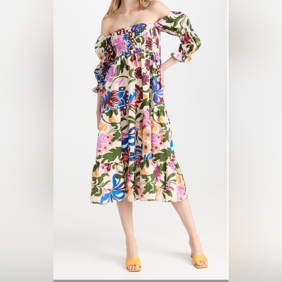 Misa Los Angeles Yolanda Midi Dress Size XS - Picture 1 of 10